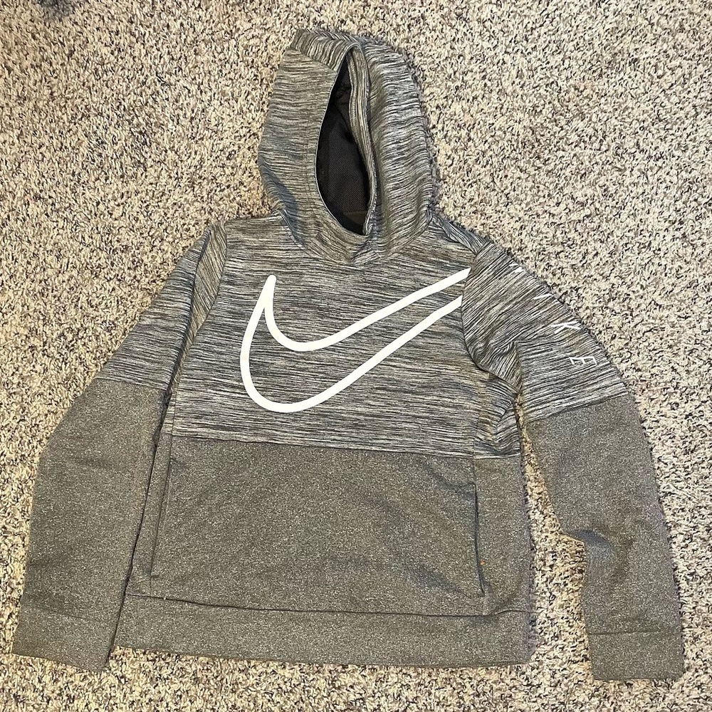 Youth Nike Hoddie Grey